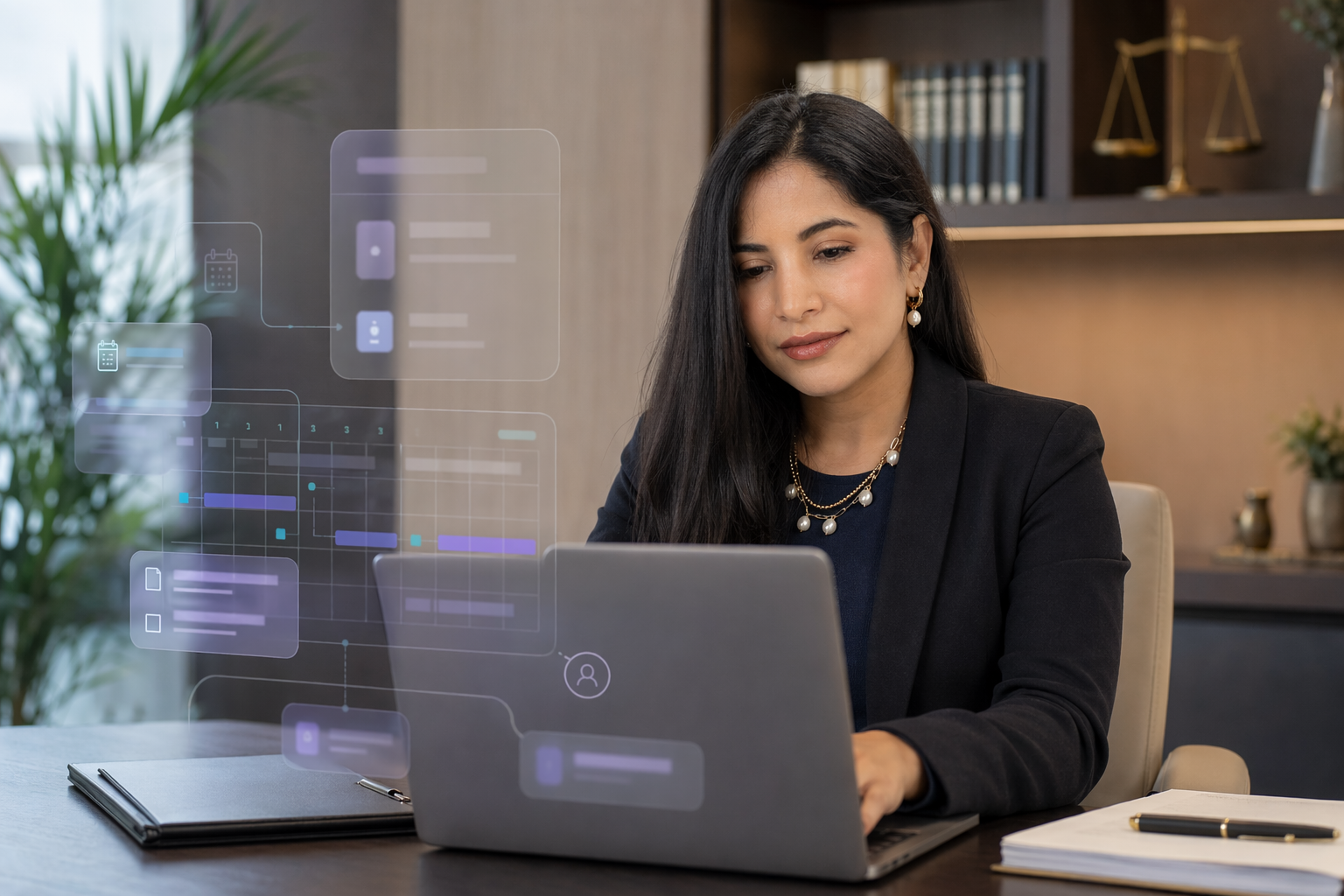 Legal consultation booking and intake workflow dashboard