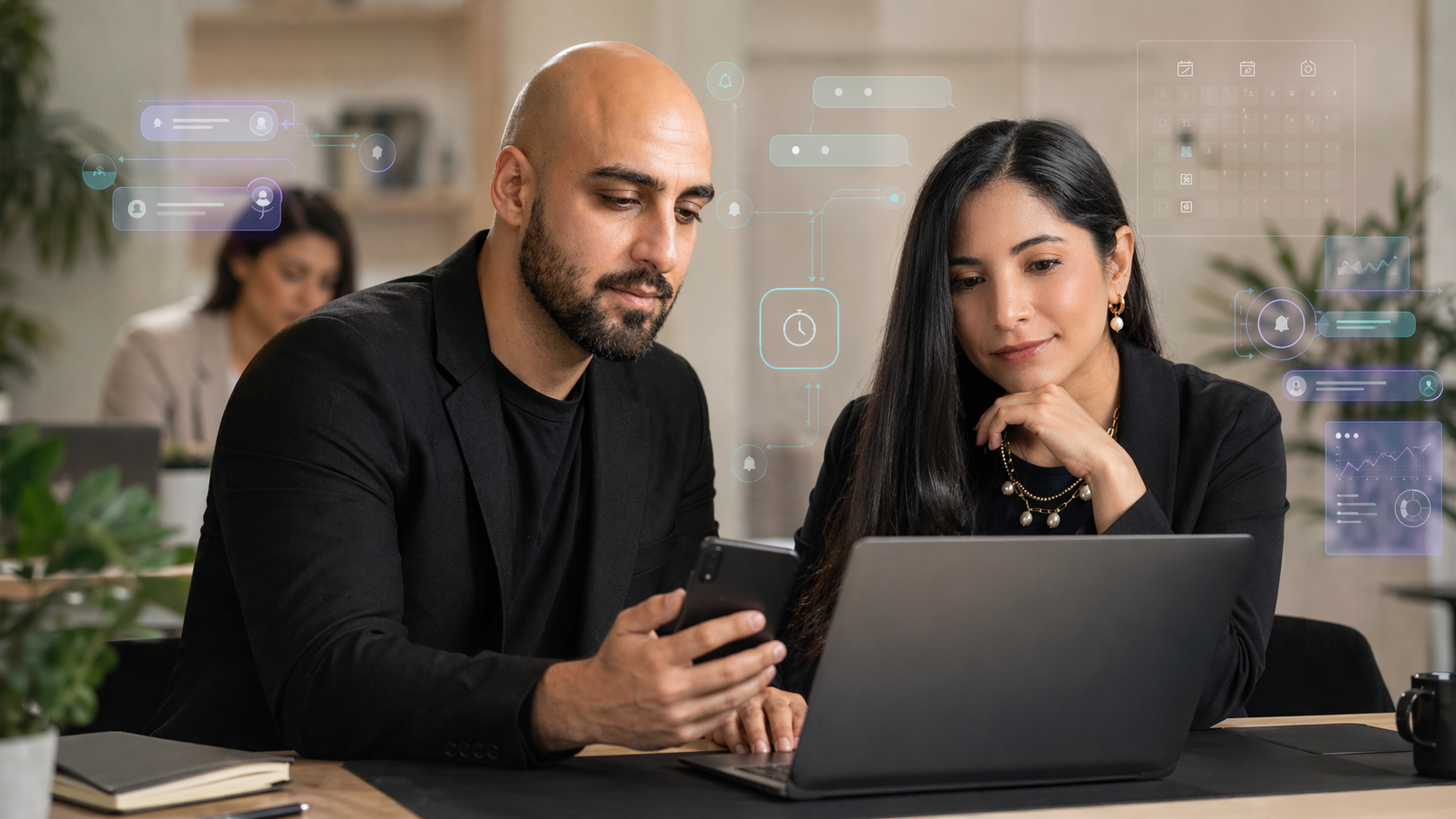 AI automation dashboard review for a Panama service business